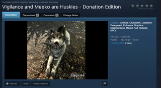 Illustration for article titled Steam's Most Popular Skyrim Mod Is A Protest Against Paid Mods